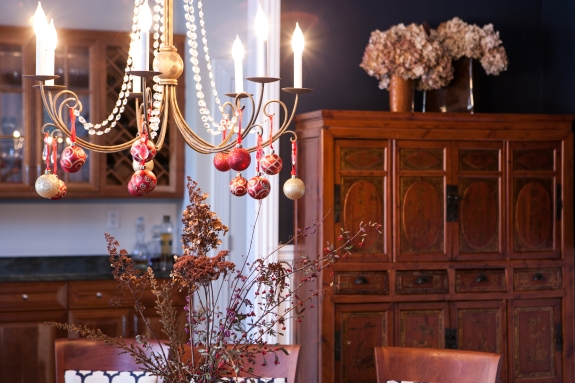 Dining Room Detail Shot: In time for the holidays.